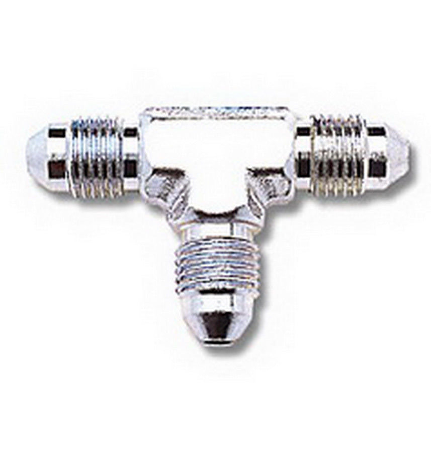 Russell 642981 Endura Series #3 Tee Fitting 3 AN Male Steel Nickel Plated
