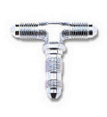 Russell 643301 Endura #3 Bulkhead Tee 3 AN Male Steel Nickel Plated Fitting