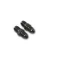 Russell 643963 3AN to 3/8-24 Inverted Flare Male Steel Fitting in Black Oxide