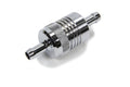 Russell Fuel Filter 645060 Inline 40 Micron Sintered Bronze Element with Chrome Finish for 5/16 Inch Hoses