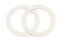 Russell 645210 Stainless Steel Sealing Washers 0.564 Inch ID, 0.745 Inch OD, 0.016 Inch Thickness, Natural Finish, Pair