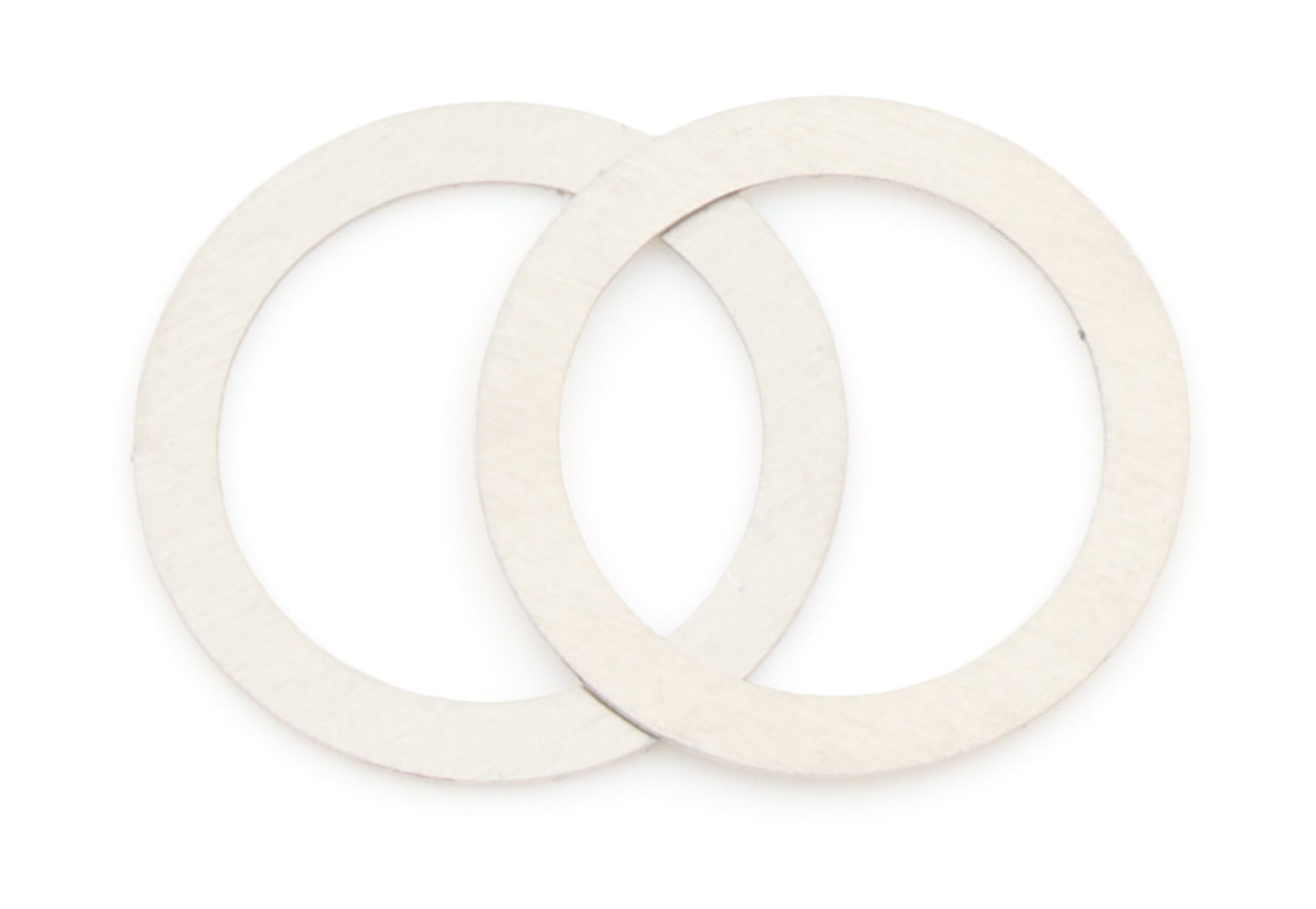Russell 645210 Stainless Steel Sealing Washers 0.564 Inch ID, 0.745 Inch OD, 0.016 Inch Thickness, Natural Finish, Pair