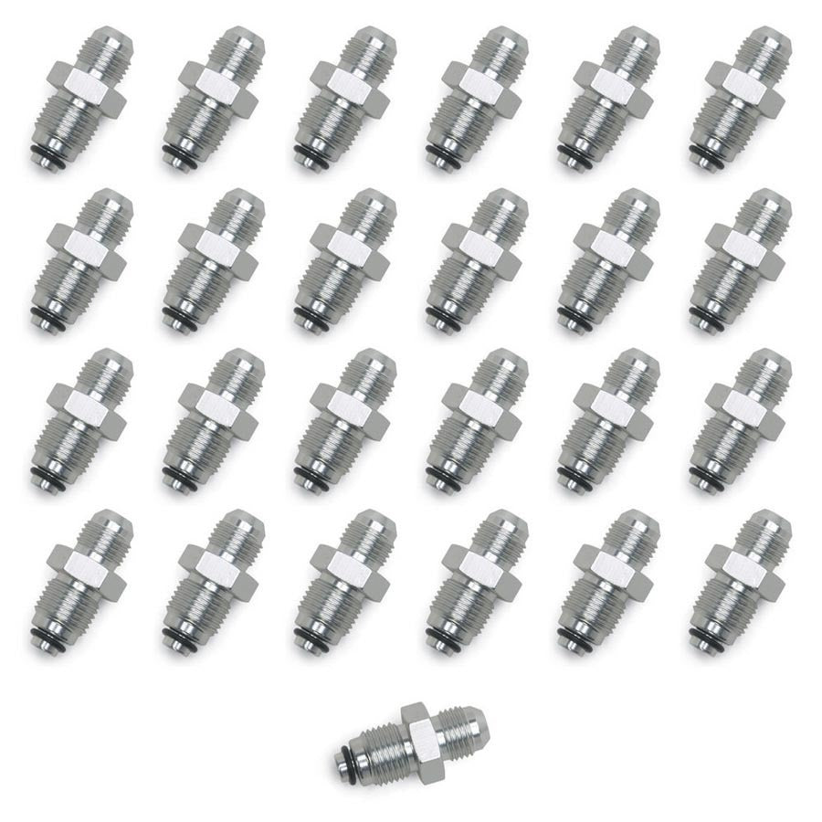 Russell 648089 6AN Male to 18mm x 1.50 Male O-Ring Steel Adapter Fitting Set of 25