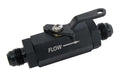 Russell 650633 Shutoff Valve - 6 AN Male to 6 AN Male Aluminum Black Anodized