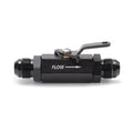 Russell 650653 Shut-Off Valve 10AN Male Aluminum Black Finish