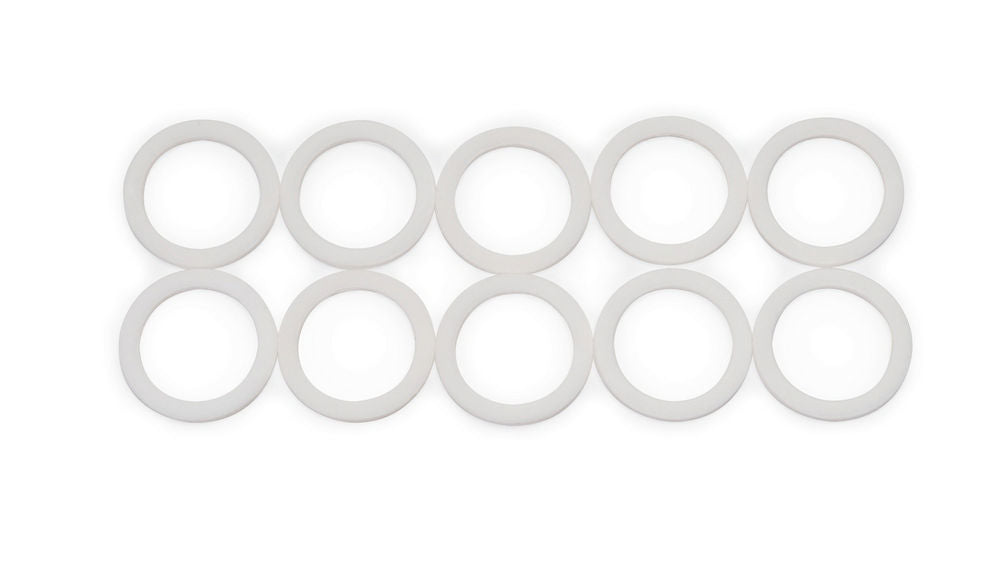Russell 651210 PTFE Sealing Washers for 10 AN Fittings, 1.1 Inch Outer Diameter, 0.91 Inch Inner Diameter