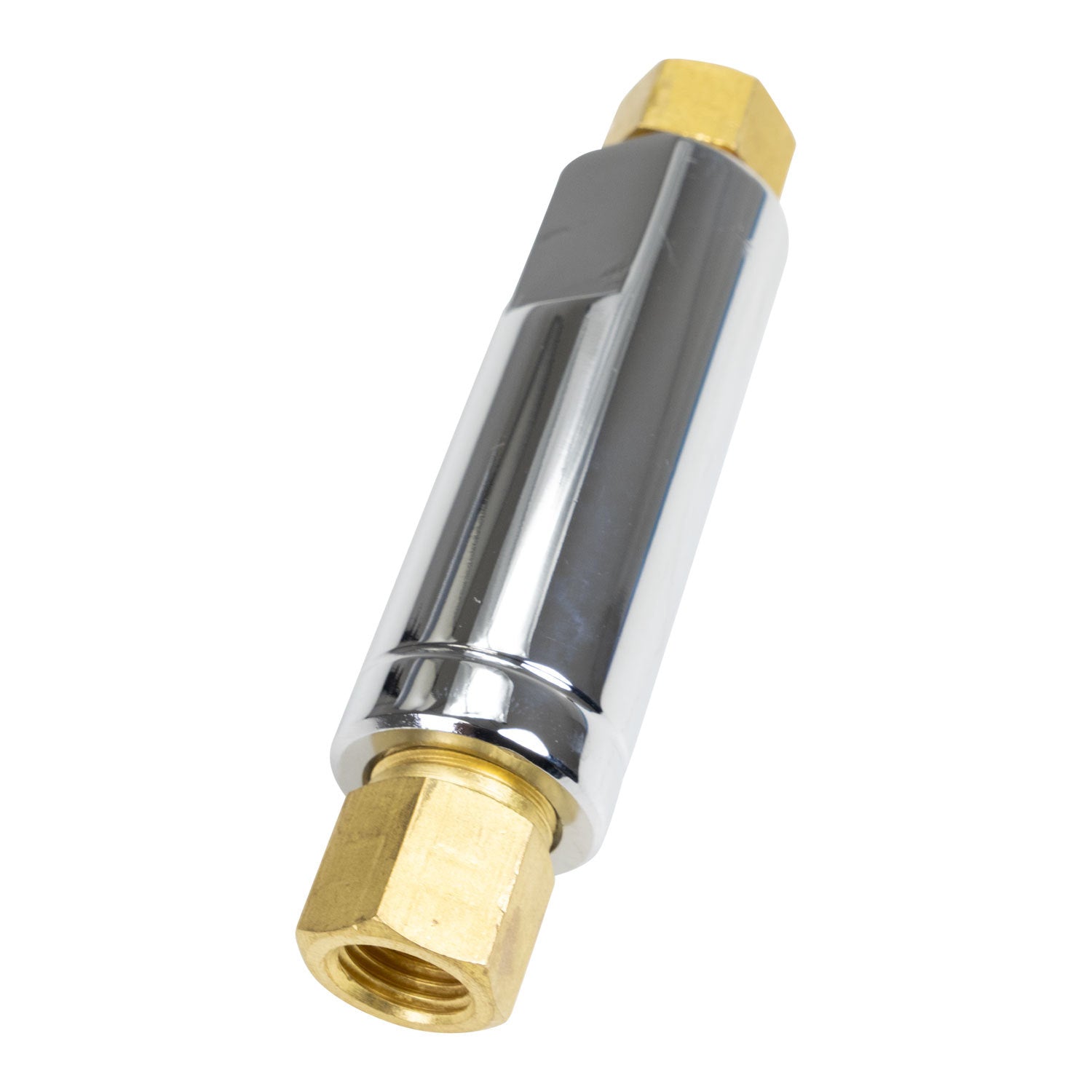 Russell 654010 Residual Pressure Valve for Disc Brakes, 2 lb, Polished Aluminum, 1/8 Inch NPT Inlet and Outlet