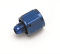 Russell 660000 Reducer Adapter Fitting 6AN Female to 4AN Male Aluminum Blue Anodized