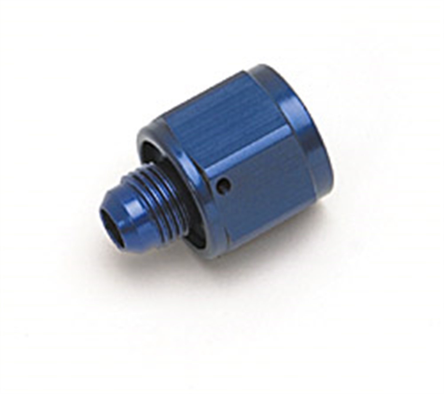 Russell 660000 Reducer Adapter Fitting 6AN Female to 4AN Male Aluminum Blue Anodized