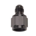 Russell 660023 Aluminum 8AN Female to 6AN Male Reducer Fitting, Black Anodized