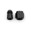 Russell 660033 Reducer Fitting 10AN Female to 8AN Male Aluminum Black Anodized
