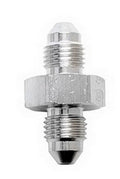 Russell 660331 Endura Union Fitting, 3 AN Male to 3 AN Male, Aluminum, Nickel Anodized