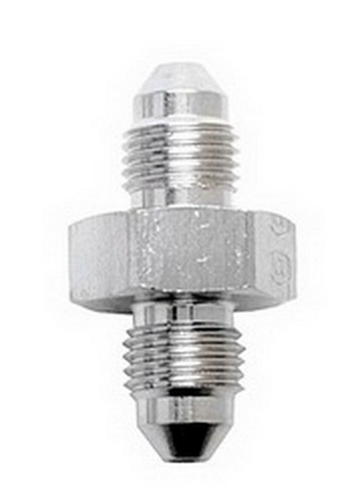 Russell 660331 Endura Union Fitting, 3 AN Male to 3 AN Male, Aluminum, Nickel Anodized