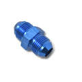 Russell 660360 8AN Union Flare Fitting with Blue Anodized Aluminum Finish