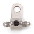 Russell 660402 Adapter Tee Fitting - 1/8 Inch NPT Female to 3 AN Male - Stainless Steel