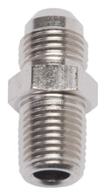 Russell 660491 Endura Adapter Fitting 8 AN Male to 1/2 Inch NPT Male Straight Aluminum Nickel Anodized