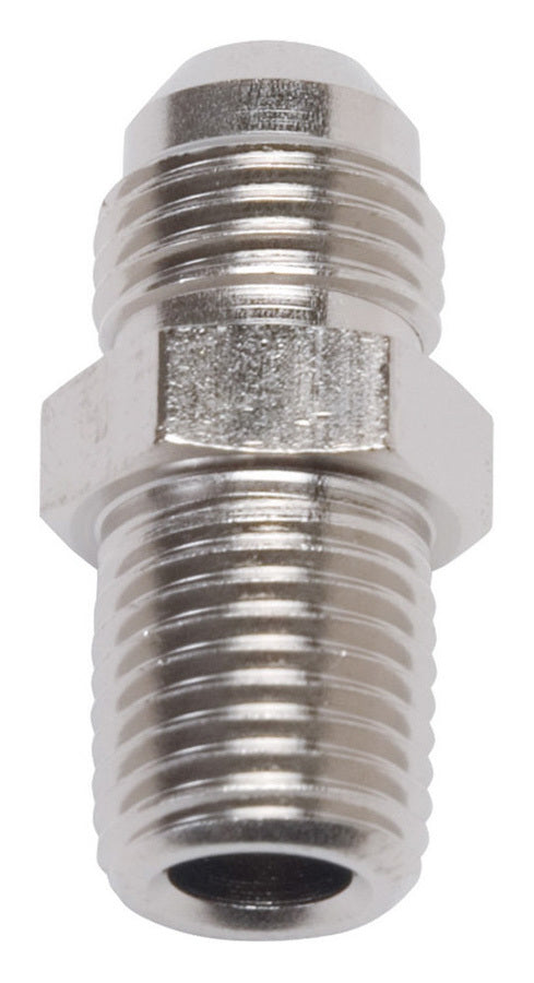 Russell 660501 Endura Adapter Fitting #10 to 1/2 Inch NPT Straight Aluminum Nickel Anodized
