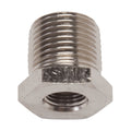 Russell 661551 Endura 1/4 Inch to 1/8 Inch NPT Bushing Reducer Aluminum Nickel Anodized