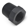 Russell 661583 1/2 Inch Male to 3/8 Inch Female NPT Aluminum Bushing Black Anodized