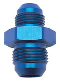 Russell 661770 Flare Reducer Adapter 6 AN Female to 8 AN Male Aluminum Blue Anodized