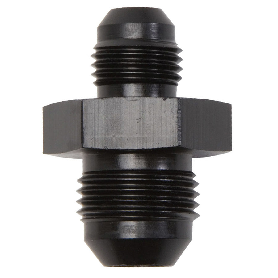 Russell 661773 Flare Reducer Adapter 6AN Male to 8AN Male Aluminum Black