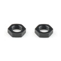 Russell Bulkhead Nut #6 Aluminum Black Anodized for Automotive and Marine Applications