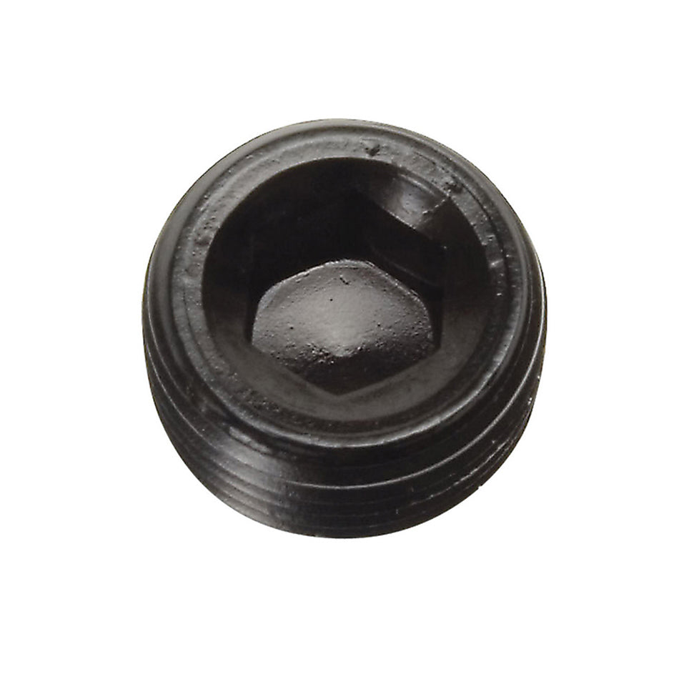 Russell 662053 3/8 Inch NPT Pipe Plug with Allen Head Aluminum Black Anodized
