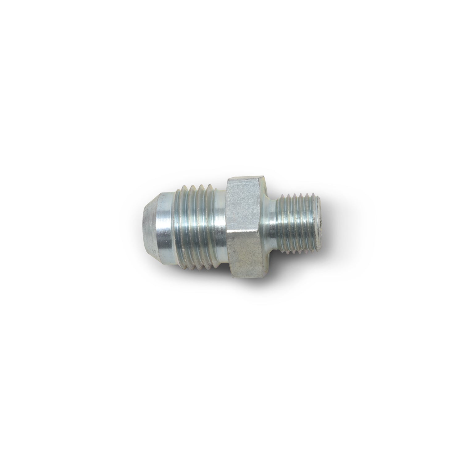 Russell 670470 Adapter Fitting #6 Male to 10mm x 1.00 Male Steel Zinc Plated