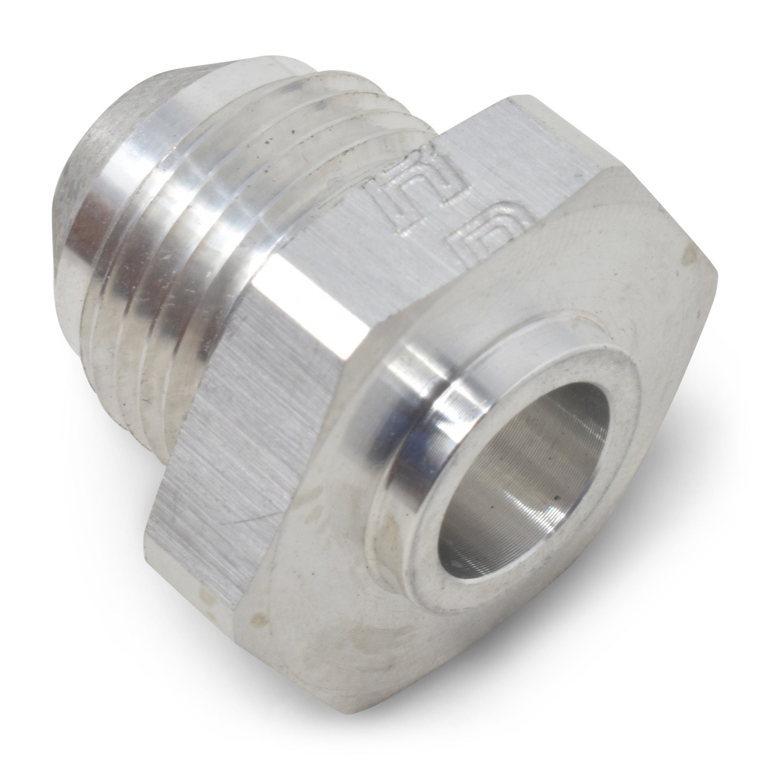 Russell 670580 6AN Male Weld-In Bung Aluminum Natural