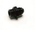 Russell #8 ORB Straight Fitting | Aluminum, Black Anodized, 8 AN Male to 8 AN Male Adapter