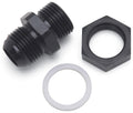 Russell #670850 6AN Male to 6AN Male Bulkhead Fitting with PTFE Washer and Aluminum Construction