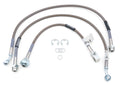 Russell Brake Hose Kit for GM Fullsize Trucks 1979-1987, Braided Stainless Steel, 4WD