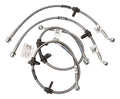 Russell 684850 Brake Hose Kit for Acura Integra 1994-2001, Braided Stainless Steel, DOT Approved
