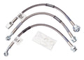 Russell Brake Hose Kit 692100 for GM Intermediate Cars 1979-1988, Braided Stainless Steel, DOT Approved