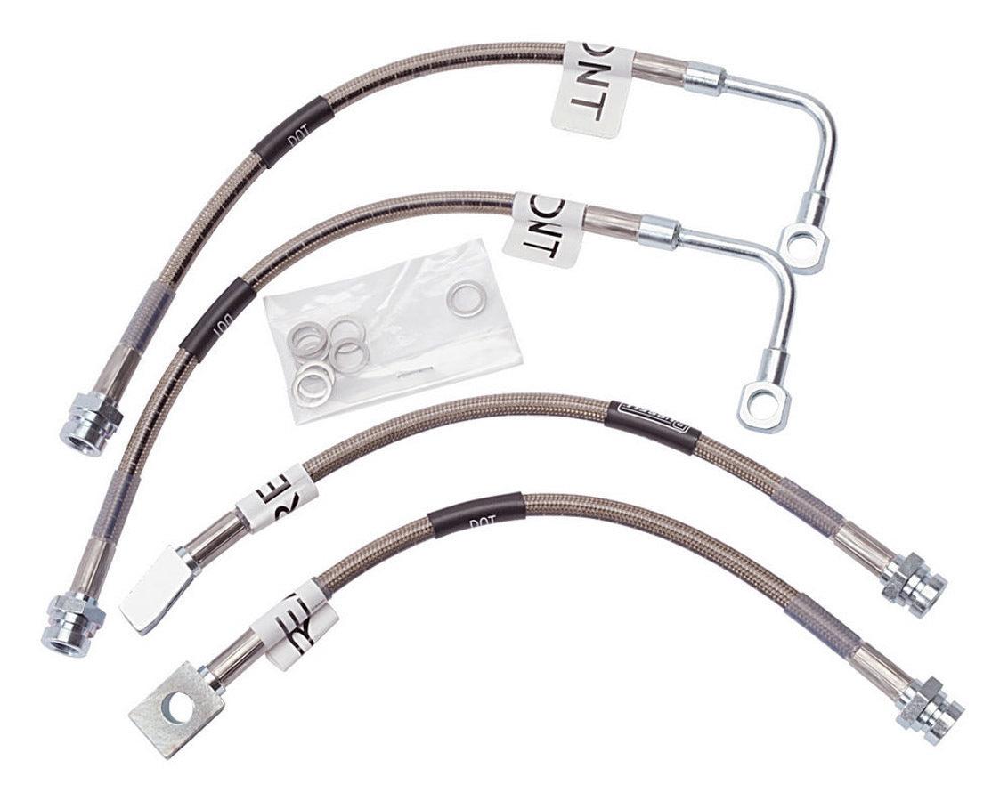 Russell 692180 Stainless Steel Brake Line Kit for 1994-1996 Chevrolet Corvette
