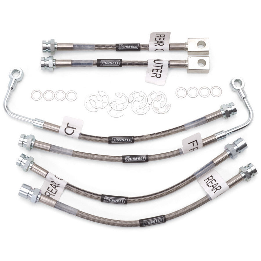 Russell Brake Hose Kit 692290 for 1998-2002 Chevrolet Camaro with Traction Control