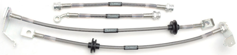 Russell Brake Hose Kit 692320 for 2005-2006 Pontiac GTO, Braided Stainless Steel, Street Legal, DOT Approved