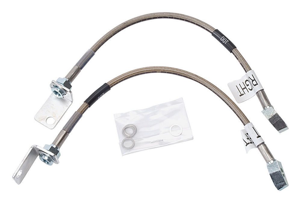 Russell Brake Hose Kit for 1968-1970 Ford Mustang Front Braided Stainless DOT Approved