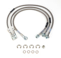 Russell S/S Brake Line Kit for Jeep CJ 1977-1981 with Braided Stainless Steel Hoses
