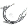 Russell Brake Hose Kit for Ford F-250 and F-350 Super Duty 1999-2004, 4-Inch to 5.5-Inch Lift, Braided Stainless Steel, Street Legal DOT Approved