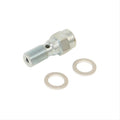 Russell R40505 1/8 Inch NPT Female to 3/8-24 Inch Steel Banjo Fitting with Chrome Finish