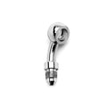 Russell R4050C 10mm Banjo Fitting with 3AN Male, 35 Degree Chrome Plated Stainless Steel Adapter