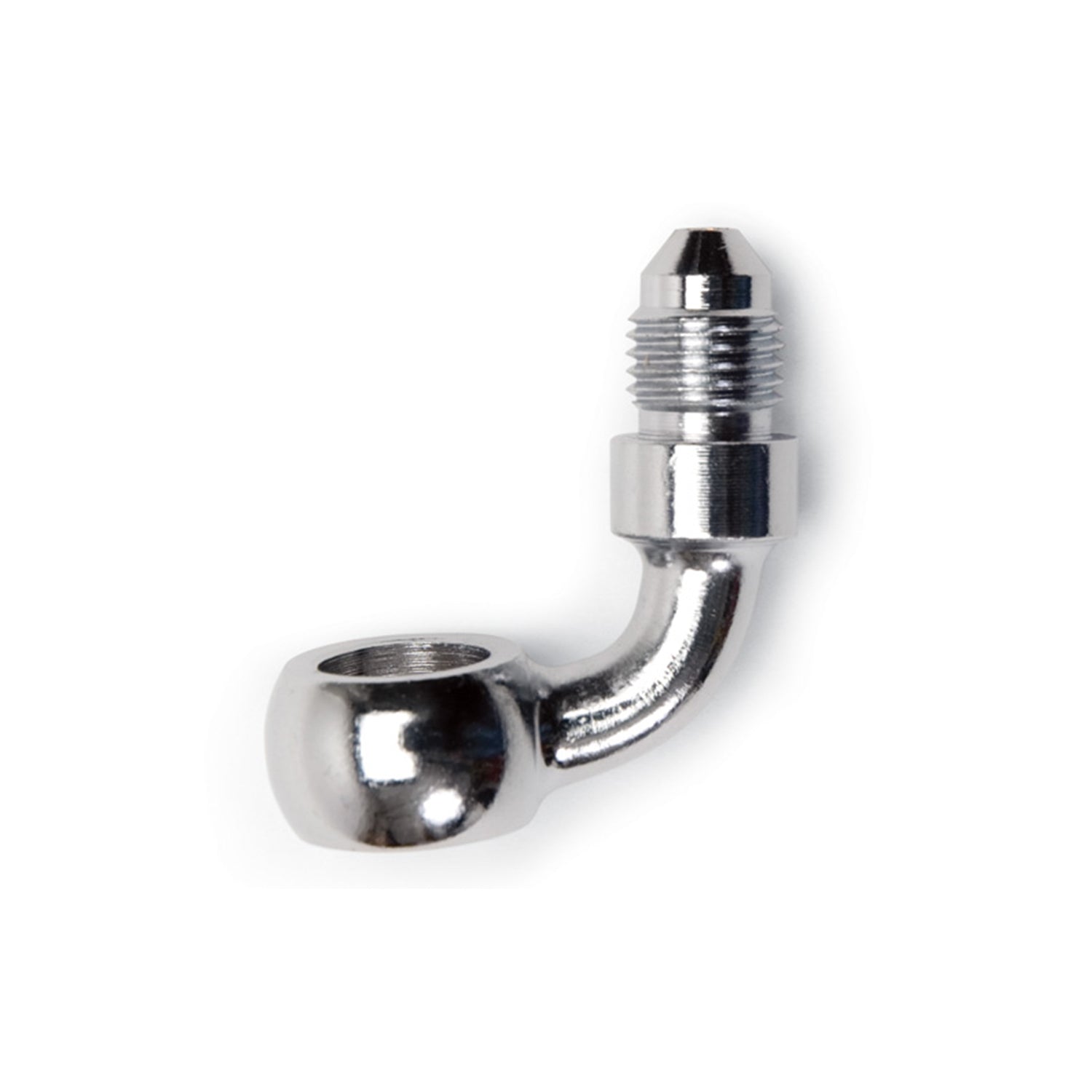 Russell R4051C 10mm Banjo to 3AN 90 Degree Male Adapter