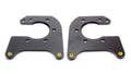 Wilwood 249-0251L/R Rear Aluminum Brake Caliper Brackets for Dynalite Calipers, Black Anodized, Pair