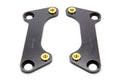Wilwood 249-0973L/R Front Brake Caliper Bracket Set for GM F-Body and X-Body with 10.75-Inch Rotor, Aluminum, Black Anodized