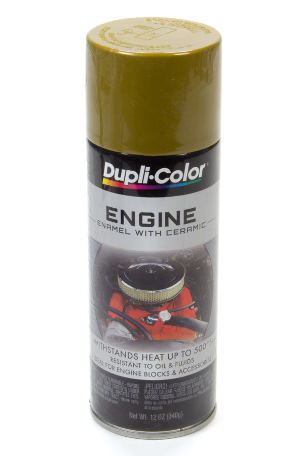 Dupli-Color DE1604 Gold High Temperature Engine Paint, 12 oz Aerosol