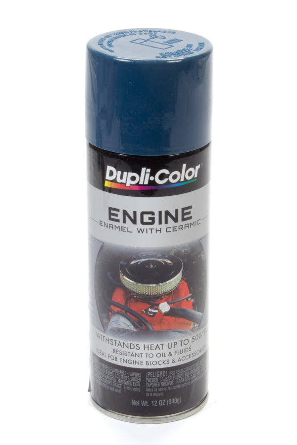 Dupli-Color DE1609 Chevy Blue High Temperature Engine Enamel Spray Paint - 12 oz Aerosol