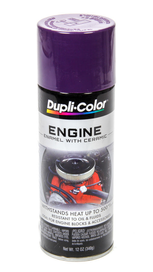 Dupli-Color DE1640 High Temperature Engine Enamel in Gloss Plum Crazy Purple, 12 oz Aerosol