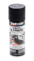 Dupli-Color HVP106 Vinyl and Fabric Coating Spray Flat Black 12 oz Aerosol