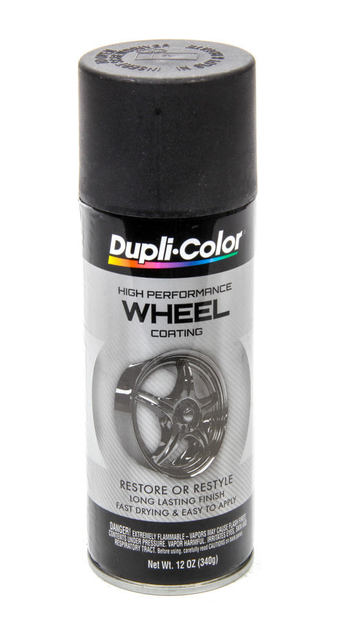 Dupli-Color HWP104 High Performance Satin Black Wheel Coating Aerosol